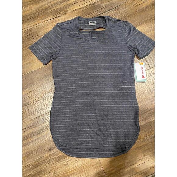 Marmot Stay Cool Vented Grey shirt sz Sm NWT - Picture 1 of 7